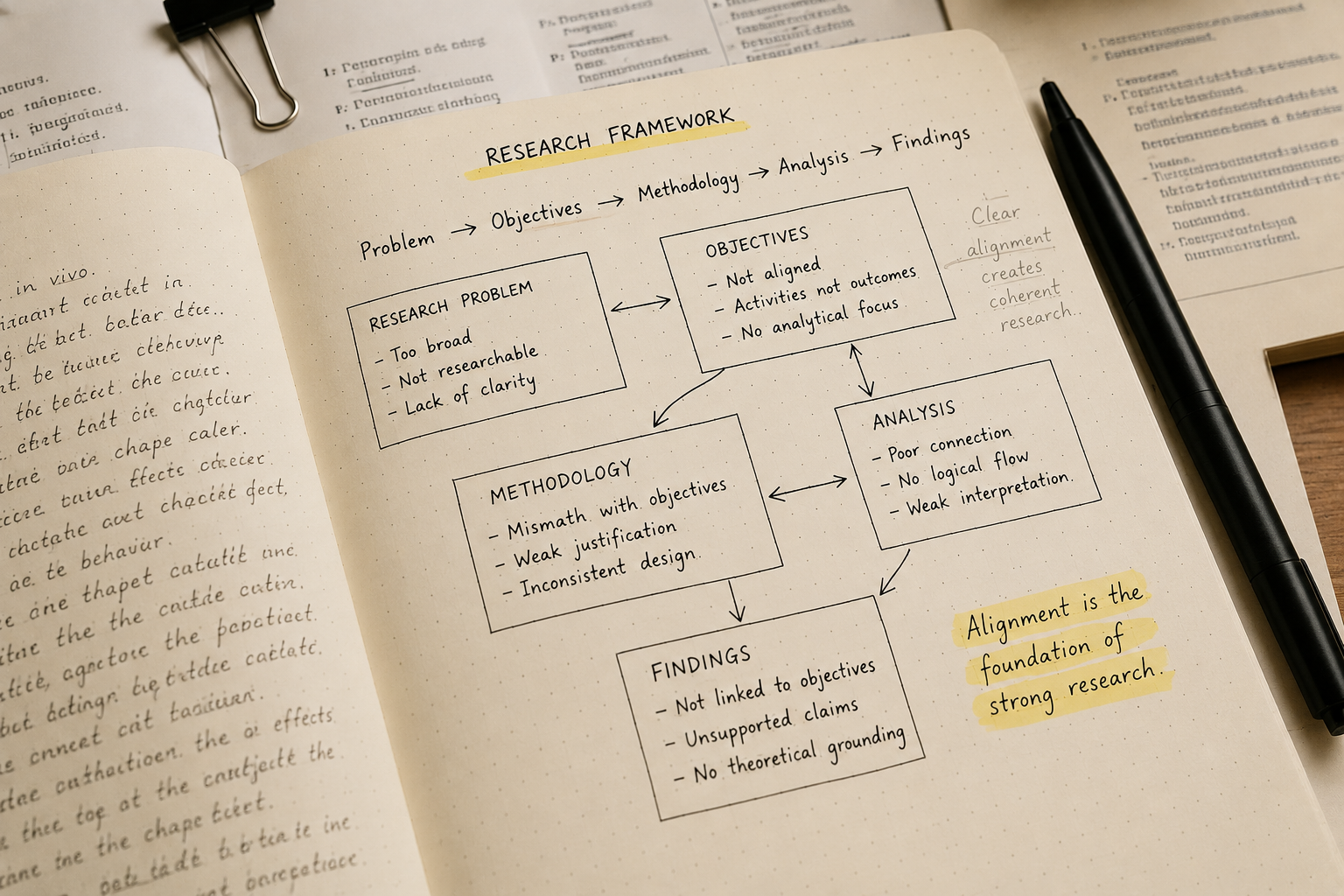 Research problem illustration